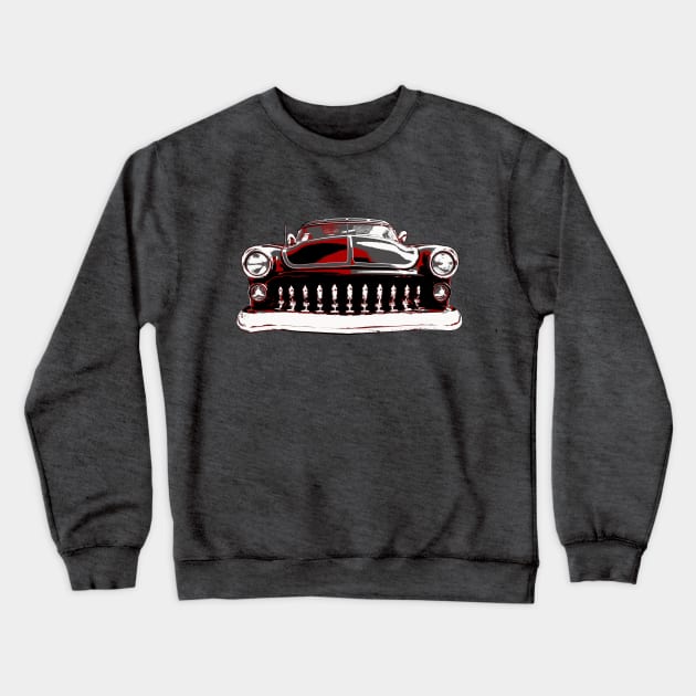 1952 Ford Custom Hot Rod Crewneck Sweatshirt by JonnyFivePhoto